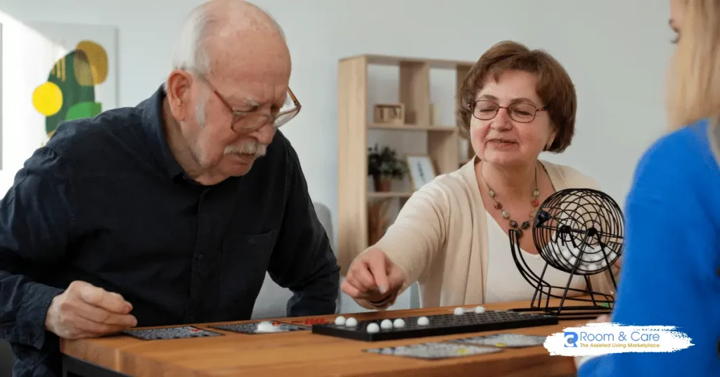 Assisted LivingFacilities in Yakima WA Elders playing