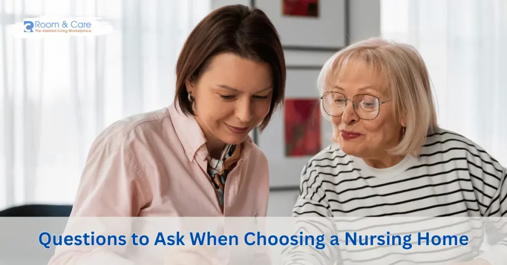 nursing home selection questions